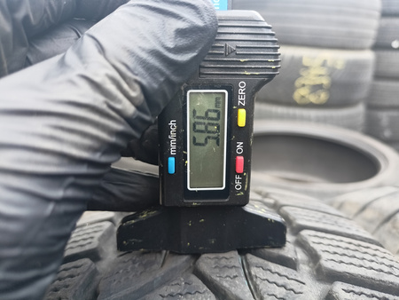 185/60R15 Firestone Winterhawk 3 komplet opon zima 5,8mm nr5647