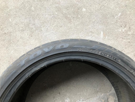 255/35/19 255/35R19 Toyo Proxes pojedynka opon opona letnia 5,8mm