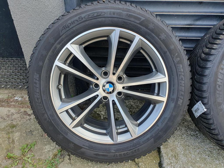 Oryginał koła 225/55R17 BMW 5 G30 G31 5x112 Michelin zima 7,3mm