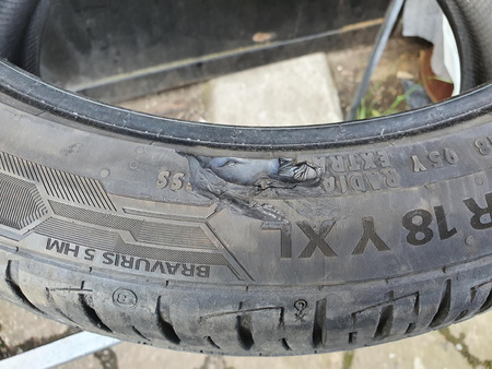 225/45R18 Barum Bravuris 5 HM opona pojedynka lato 5,8mm P853