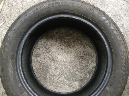 225/55R17 Dunlop Winter Sport 5 XL opona pojedynka zima 5,8mm nrP759