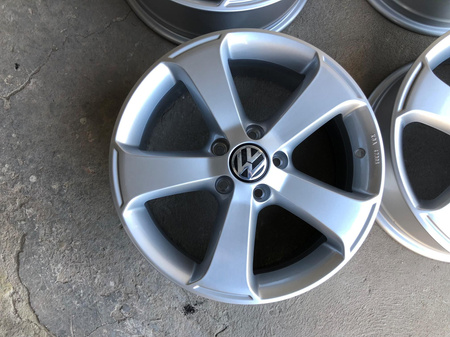 Oryginał felgi 17 cali vw 1K8 scirocco golf gti gtd 5 6 7 passat B6 B7 touran tiguan 5x112 nr719