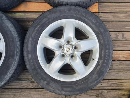 Oryginał koła 245/60r18 7L5 Porsche Cayenne 5x130 Kumho zima