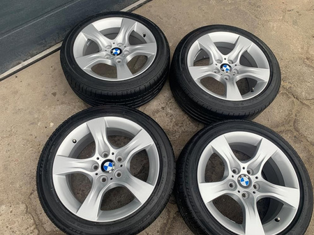 Oryginał koła 225/45R17 17cali BMW 3 E90 E91 E92 E93 opony lato 8,6mm
