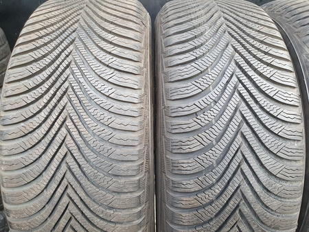 225/55R17 Michelin Alpin 5 komplet opon zima 7,9mm nr7798