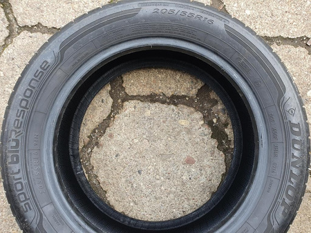 205/55R16 Dunlop Sport Bluresponse komplet opon lato 5,2mm nr6712