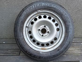 Oryginał koło zapasowe Opel Astra H Tigra TwinTop 195/65R15 zima 4x100