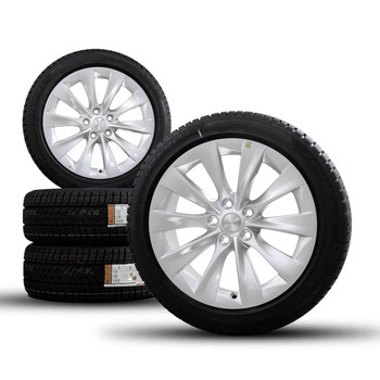 Oryginał koła 245/45R19 Tesla S Aeroturbine 5x120 Pirelli zima nowe