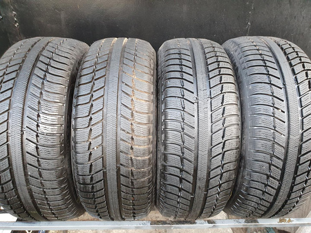 205/55R16 Michelin Primacy Alpin komplet opon zima 7,3mm nr6074